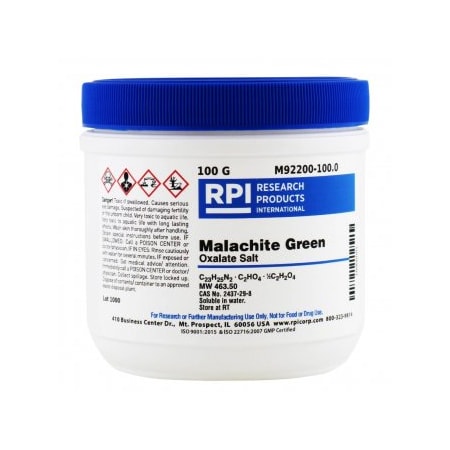 Rpi Malachite Green, Oxalate Salt, 100 G M92200-100.0
